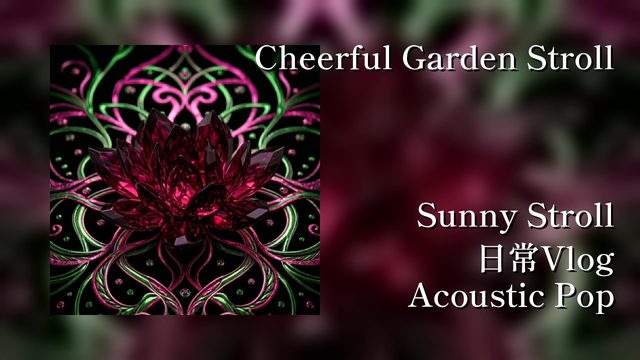 Cheerful Garden Stroll